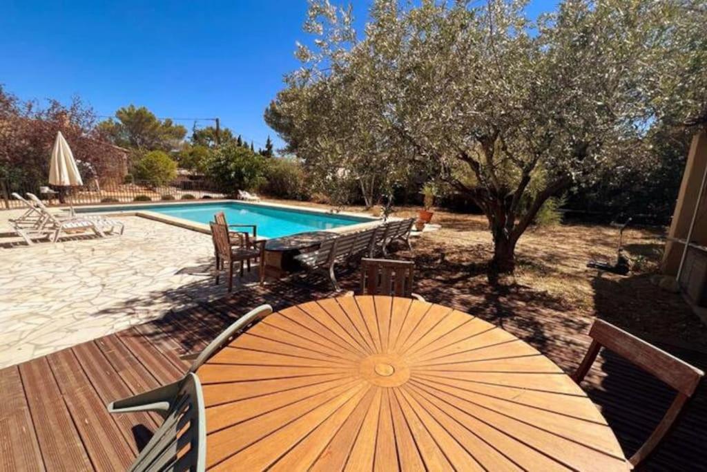 Petit Terme - Piscine - Clim - Parking Apartment Les Angles  Exterior foto